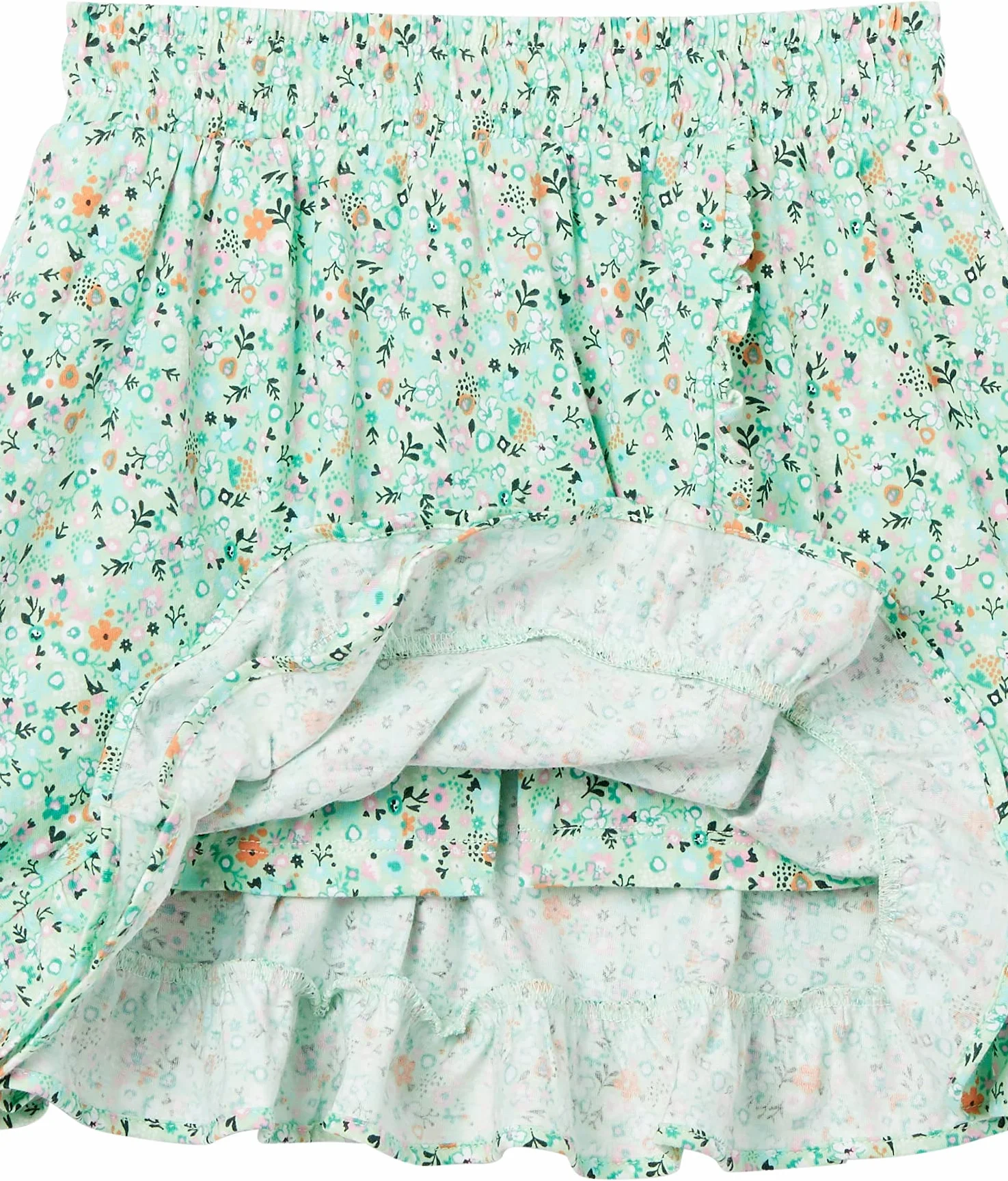 Amazon Essentials Niñas Falda Pantalón de Punto con Cintura Elástica y Pantalones Cortos Transpirables Integrados