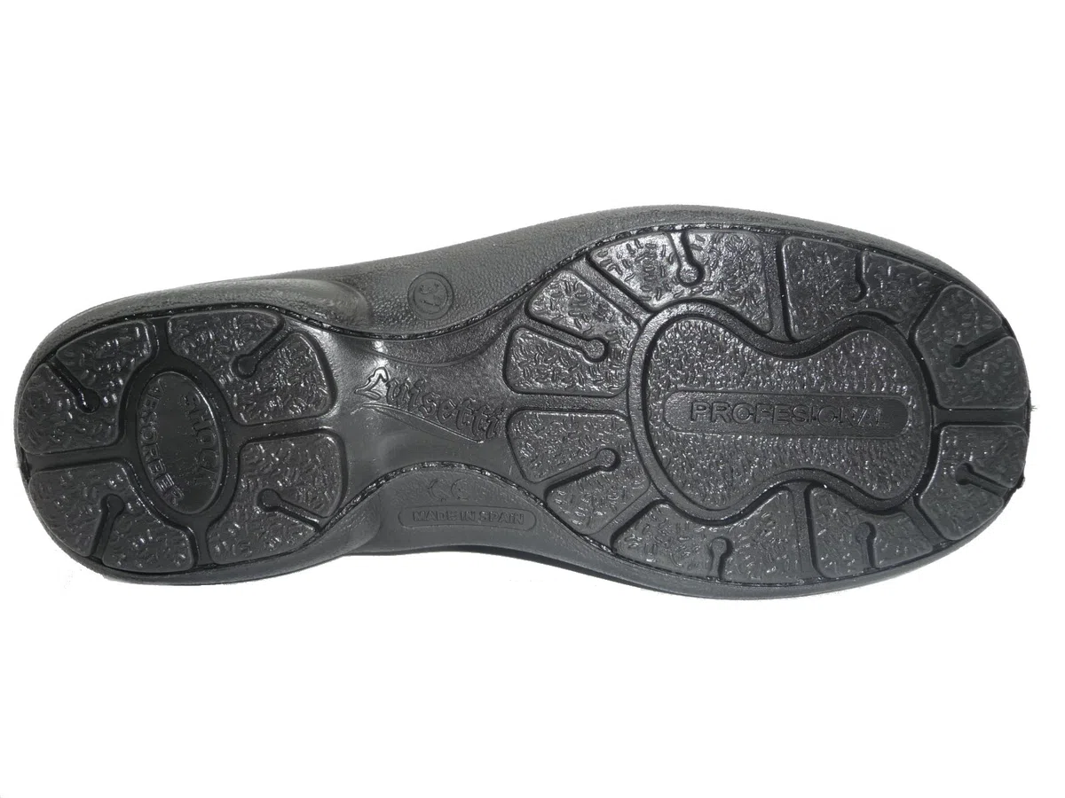 LUISETTI Berlin 0025 Zapato Sanitario Y HOSTELERIA Unisex-Adulto Negro