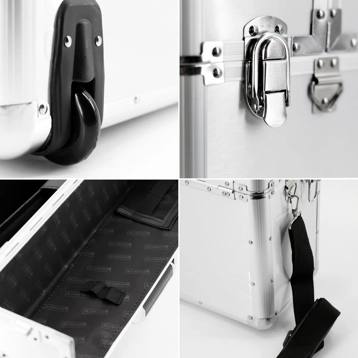 Alumaxx Trolley Omega - Maletín con Ruedas de Aluminio