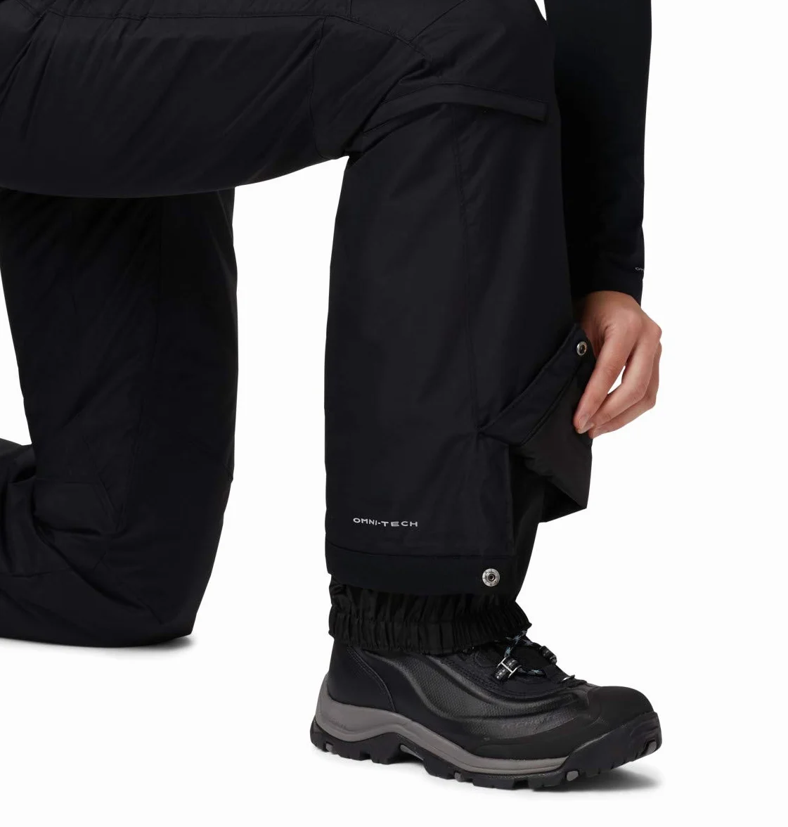 Columbia Bugaboo Omni-Heat Pant, Pantalón De Esquí para Mujer, Black, Talla S/S