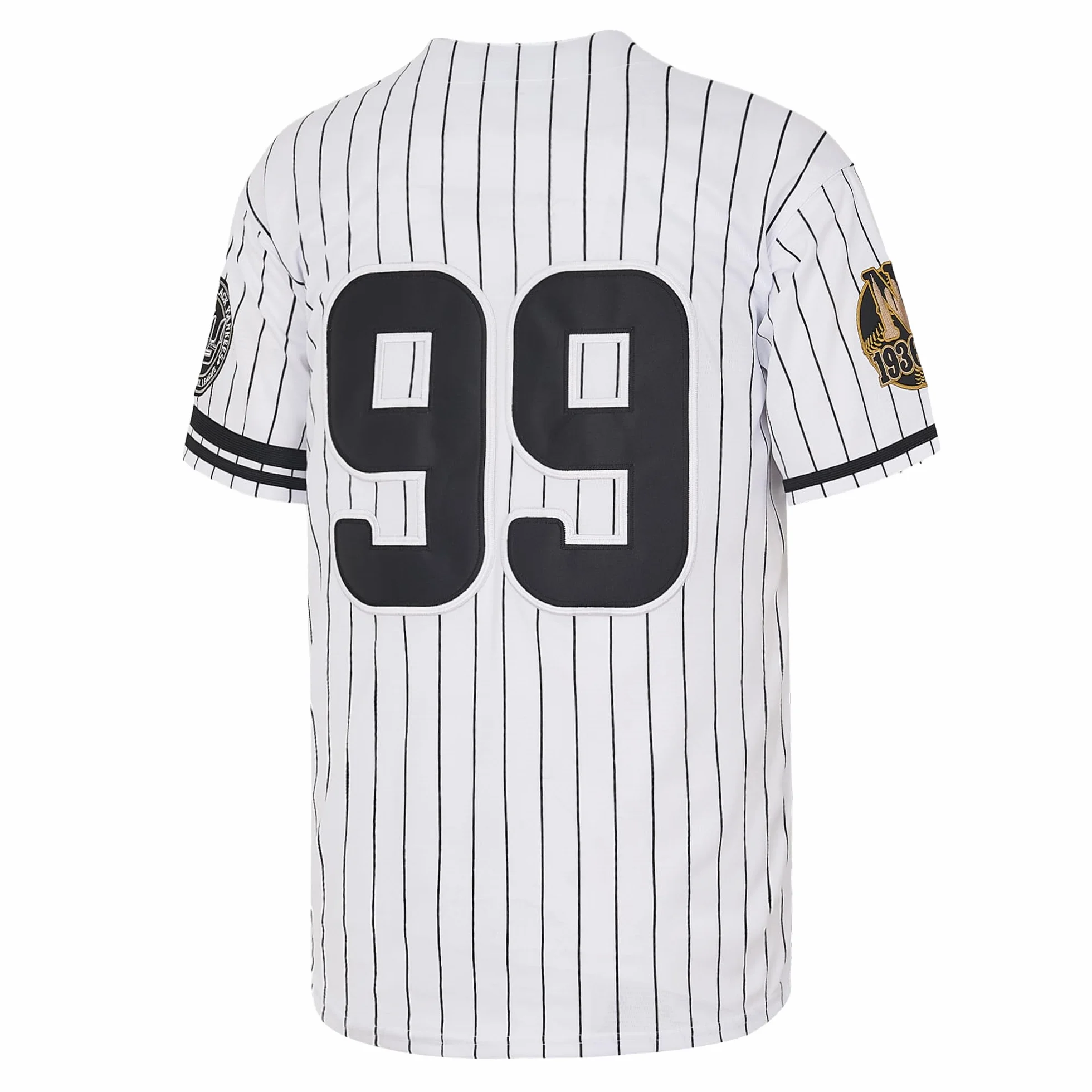 NY Jersey New York 99 - Camisetas de béisbol para hombre, estilo hip hop, con botones, para fiestas, Navidad, color gris