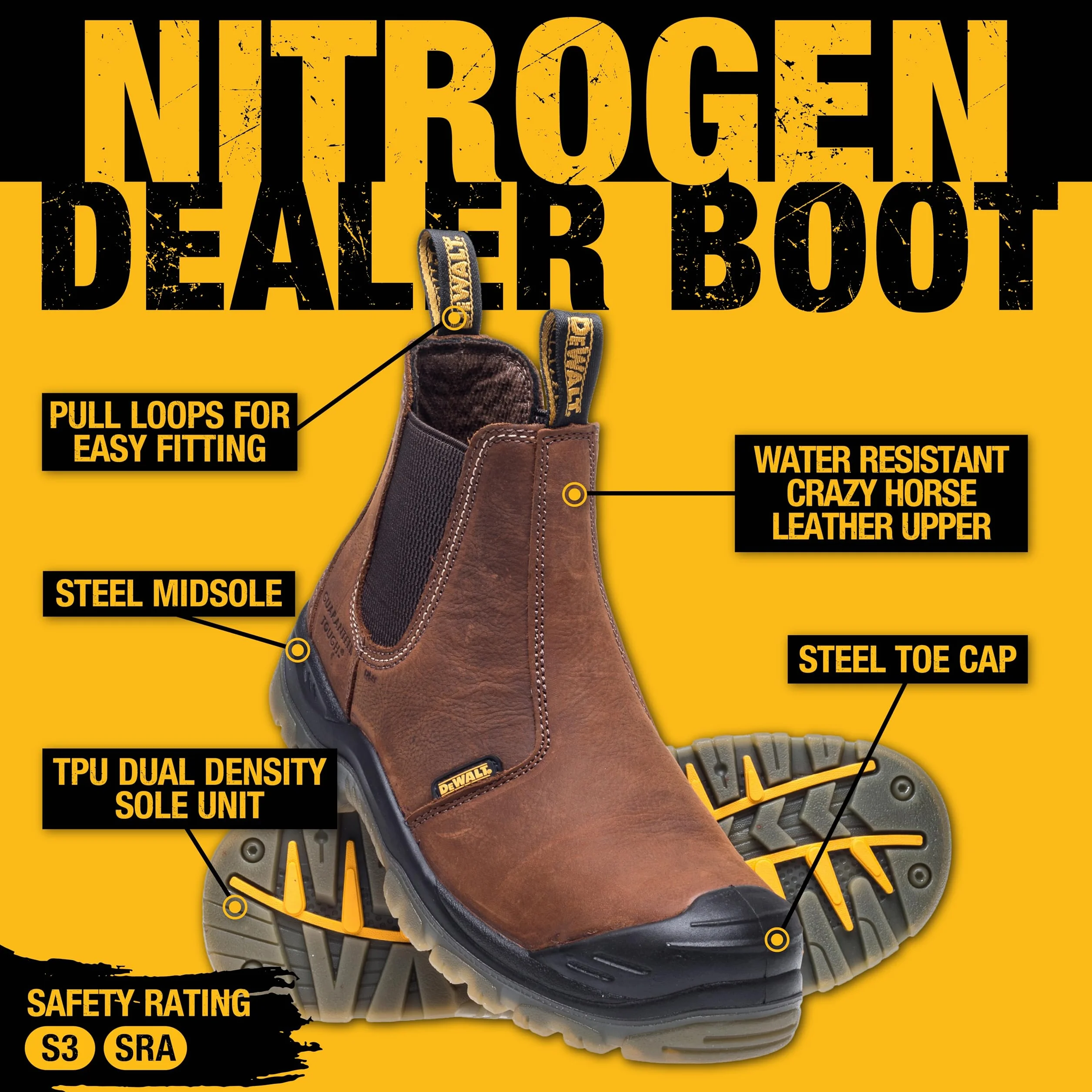 Dewalt Nitrogen 8 Botas de seguridad