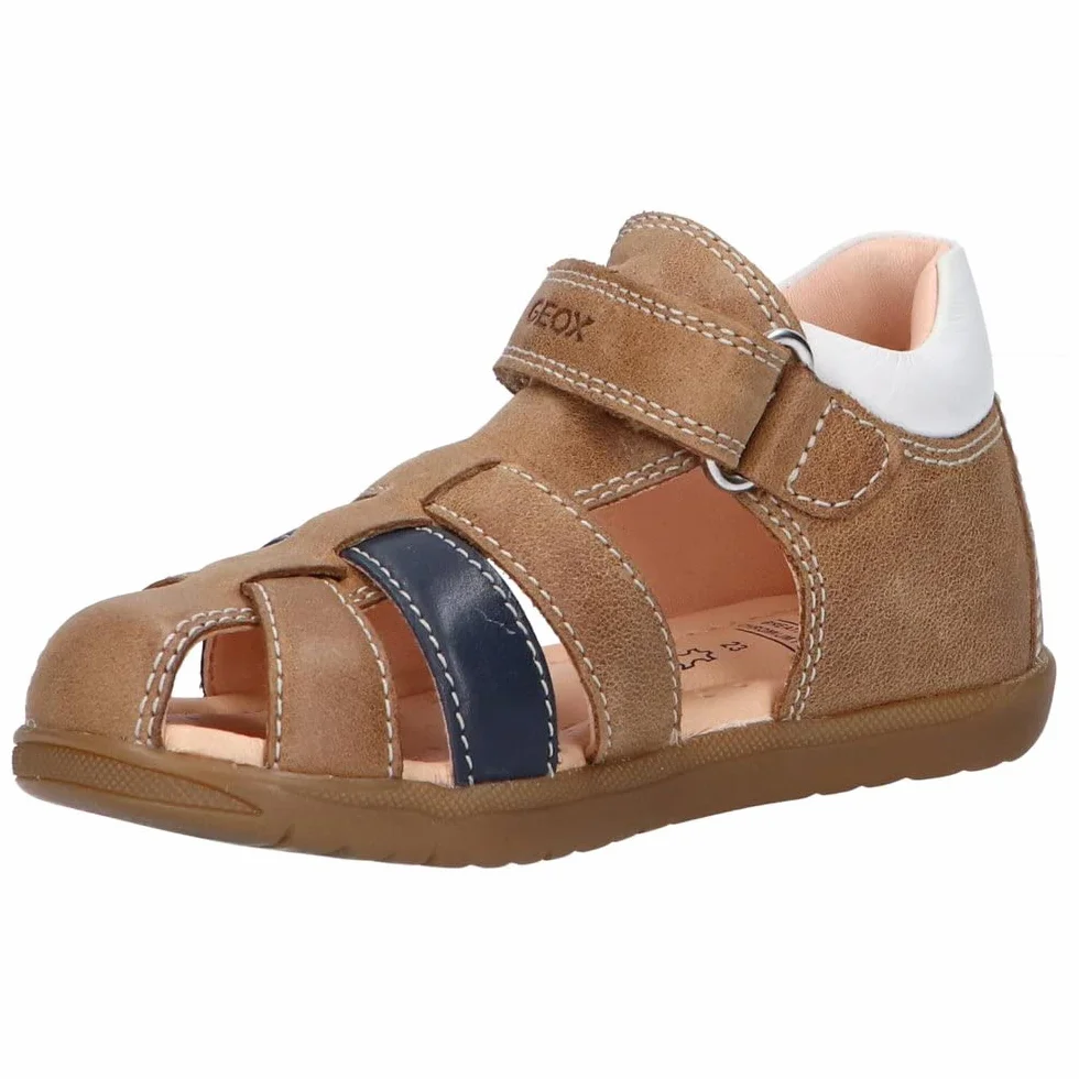 Geox B Sandal Macchia Boy, Primeros Pasos para Bebé Niño