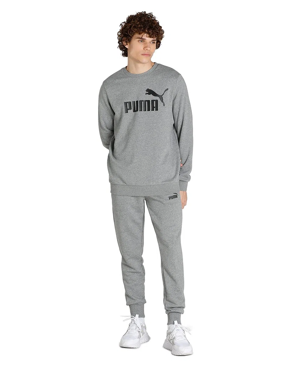 Puma ESS Logo Crew TR Sudadera Hombre (Pack de 1)