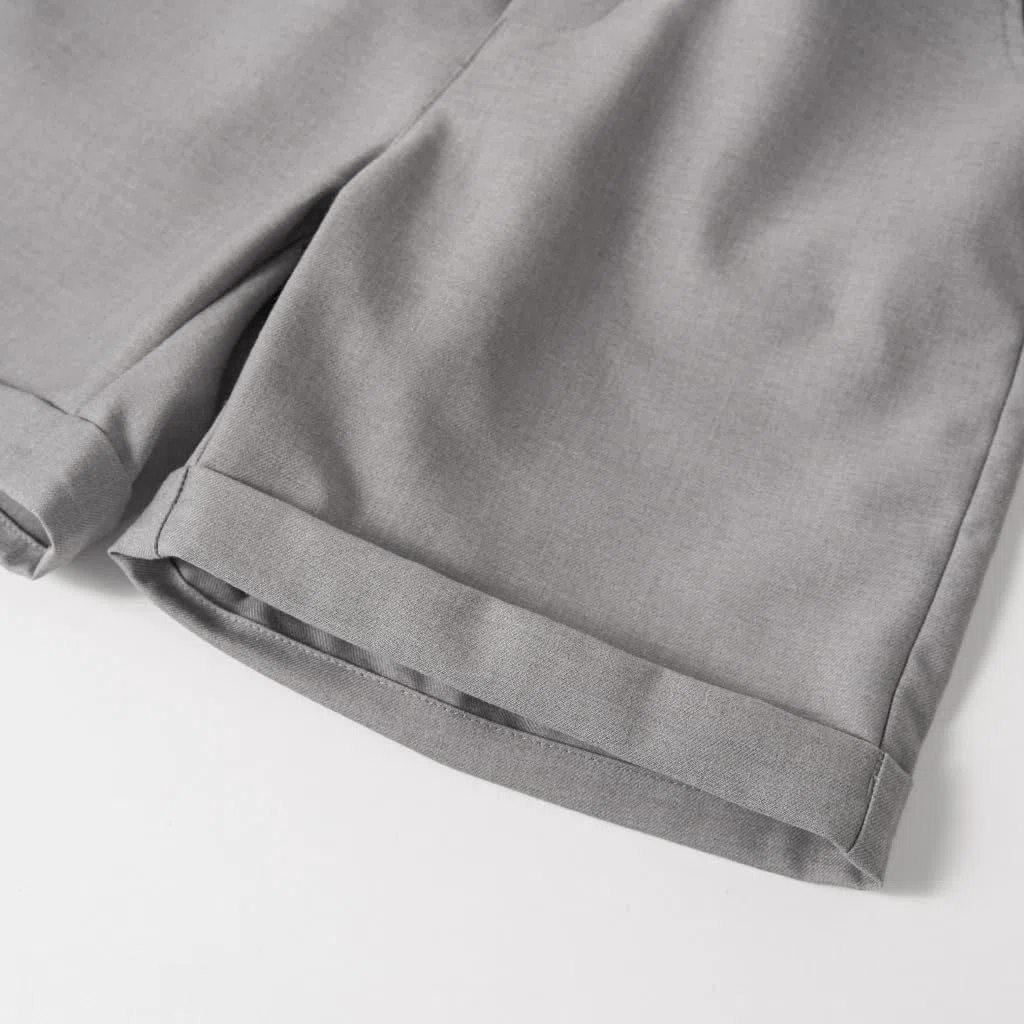 LOLANTA Traje Corto de Boda para niños, Conjunto de Ceremonia, Camisa + Pantalón + Chaleco + Pajarita, 2-13 años