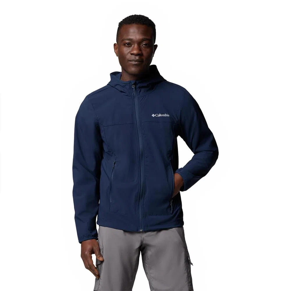Columbia Heather Canyon II Hooded Jacket, Chaqueta De Softshell Cortavientos para Hombre