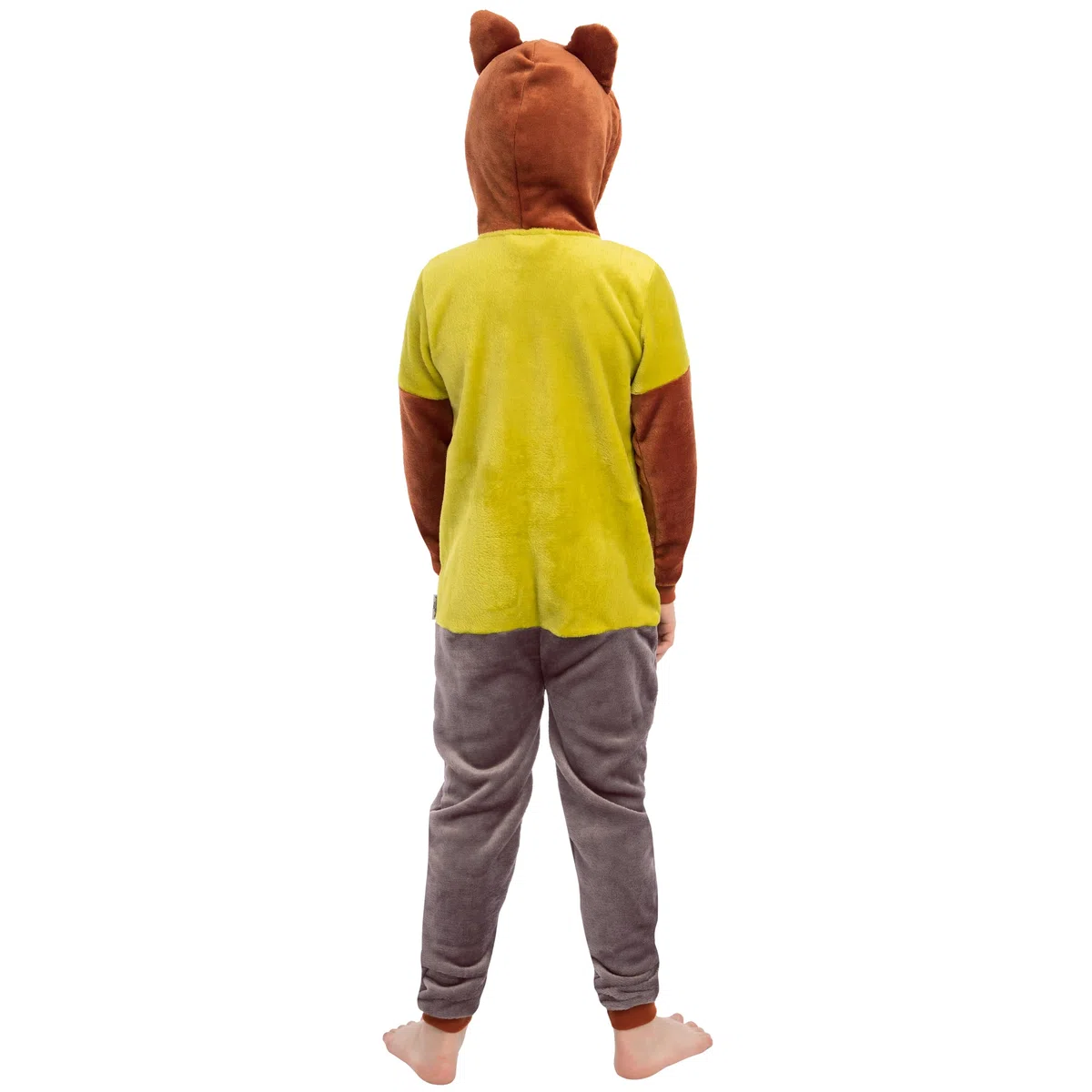 Disney Mono, Pijama Niño De Zootopia, Nick Wilde Entero, Pijamas Invierno Niño