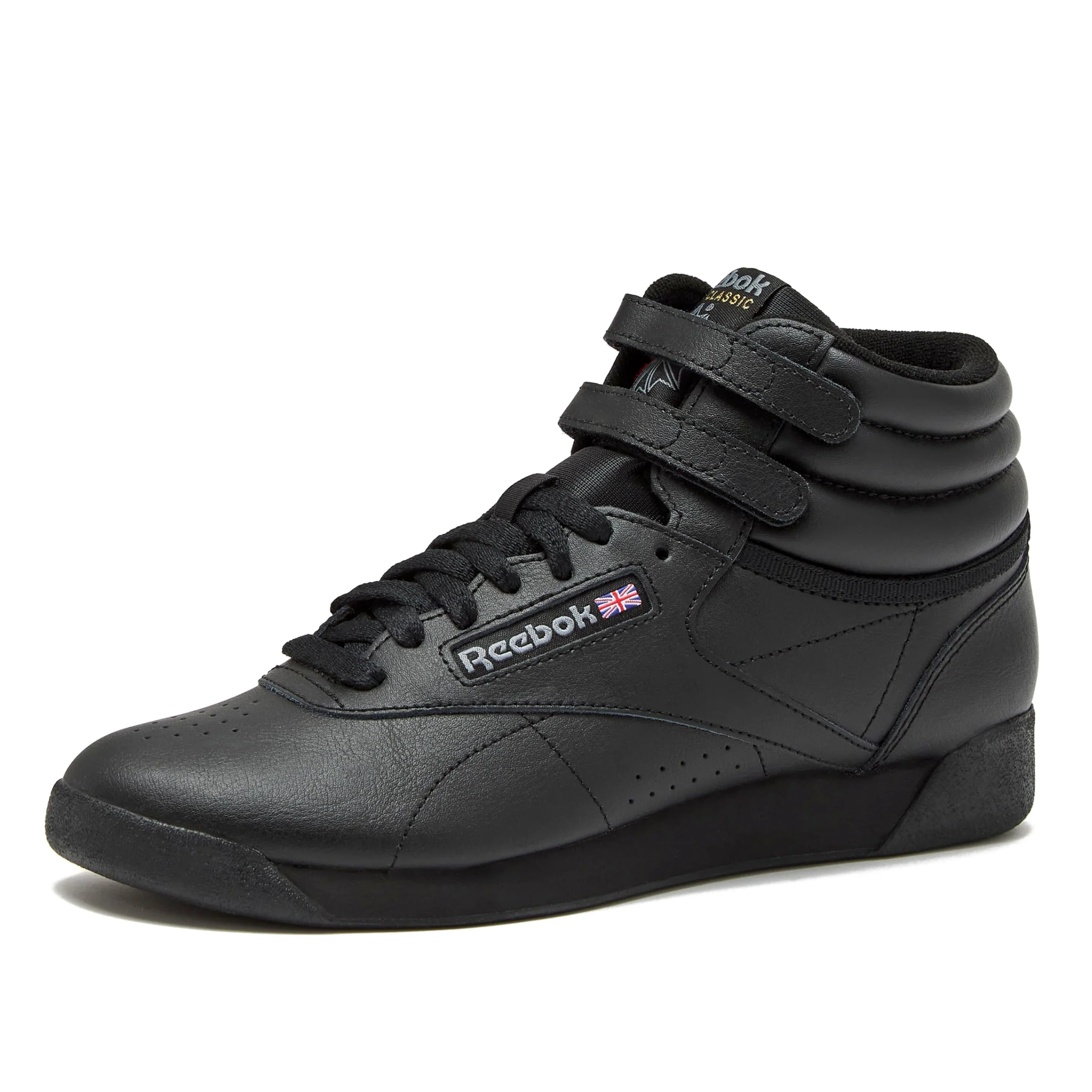 Reebok Freestyle Hi High Top Sneakers For Women, Black Or White Basketball and Tennis Shoes Womens Size 5-12 ZapatillasMujer