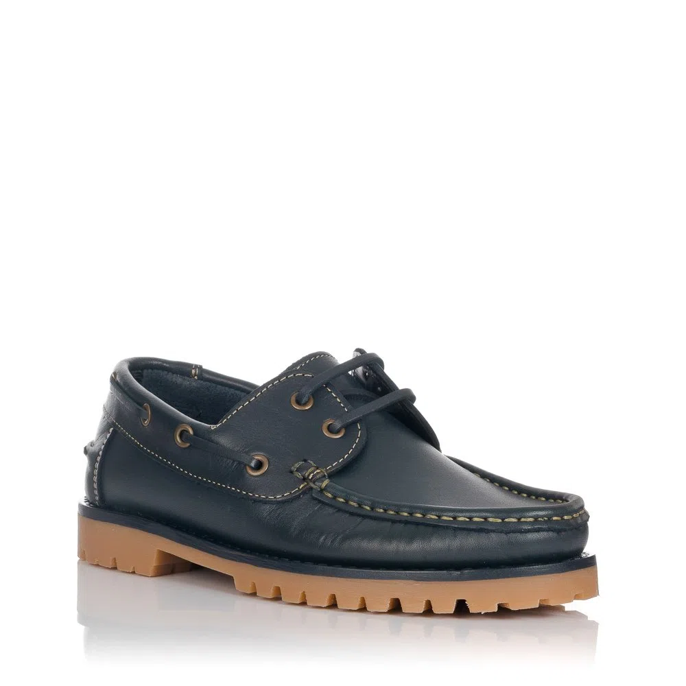 GOMEZ 51-105 A Nautico Cordones Piel Unisex-NIÑOS