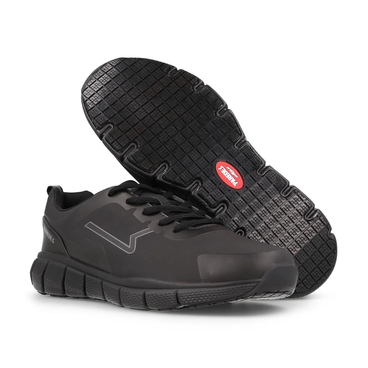 Paredes OP5145 NE Zapatos de Seguridad Dakota para hostelería, Suela Antideslizante, Corte hidrofugado y Plantilla Memory Foam Hombre Calzado Trabajo