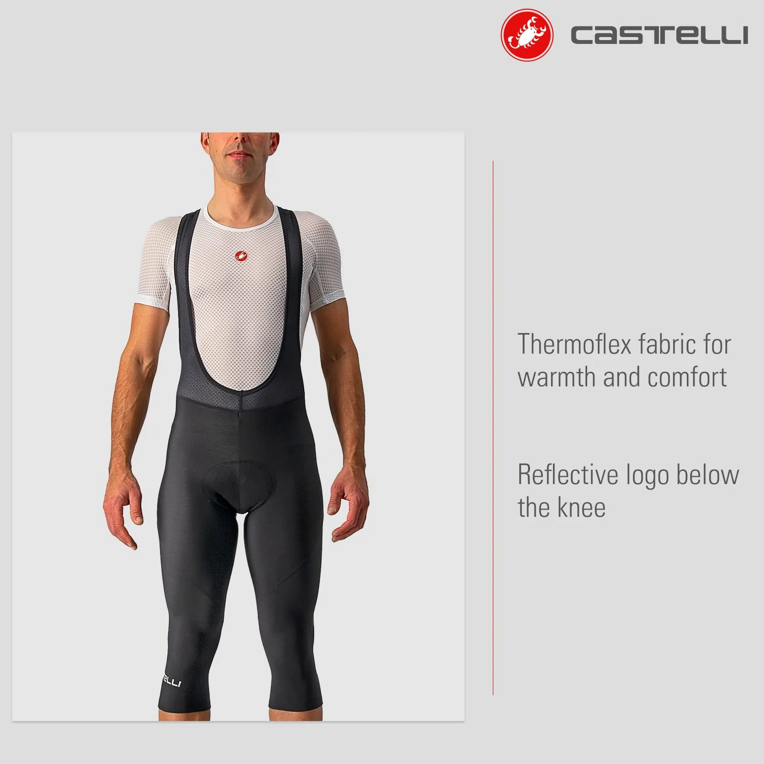 Castelli Entrata TH Bibknick Short Cycling Dungarees Hombre
