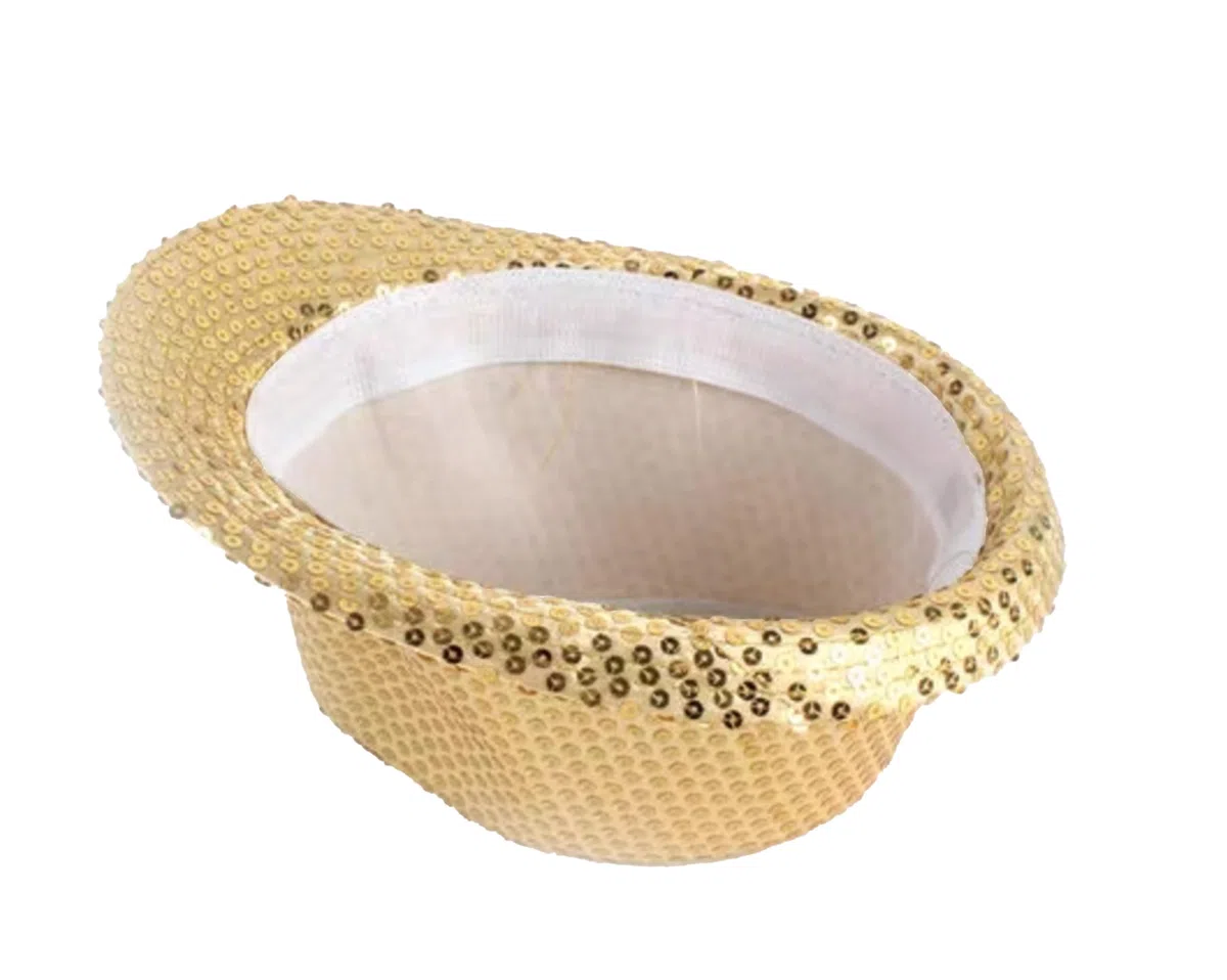 TMK Elegante sombrero con lentejuelas brillantes multicolor y multipack cód. 71300