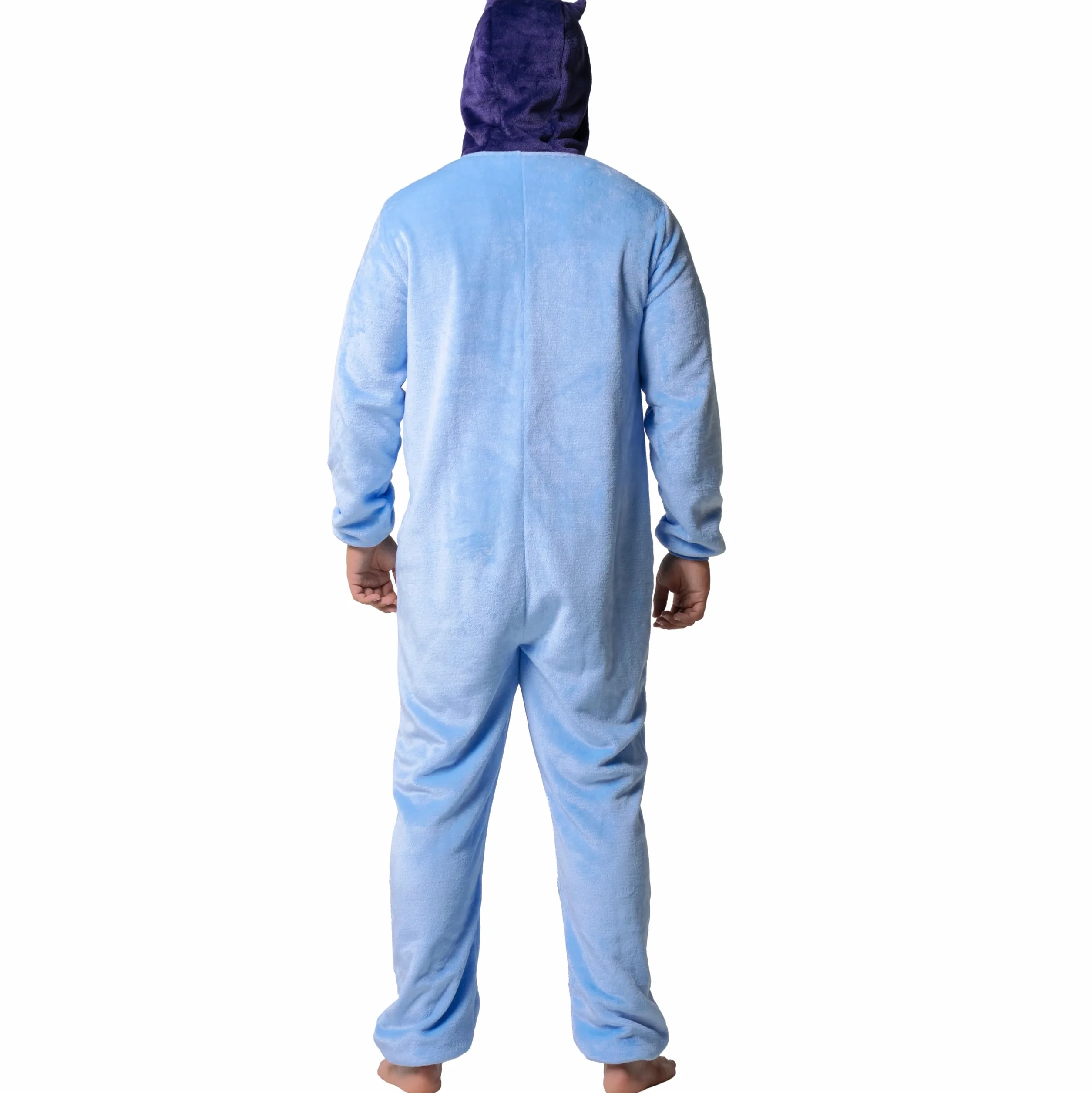 Bluey Pijama Hombre, Mono De Hombre Bandit, Pijama Enterizo De Forro Polar para Adultos