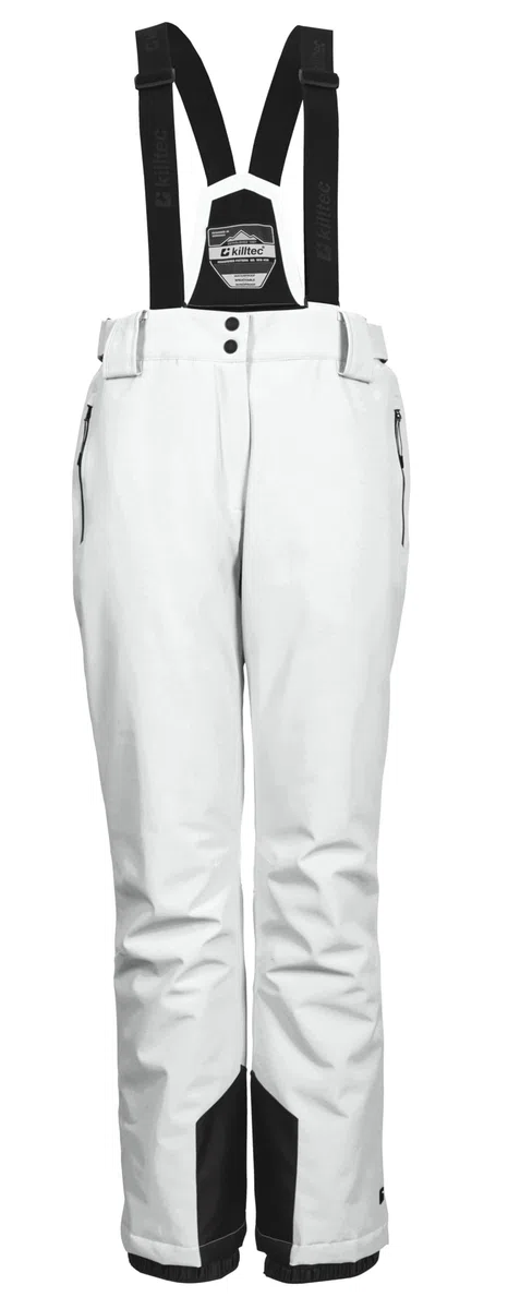 Killtec Ksw 249 Wmn Ski Pnts_erielle - Pantalones de esquí/Pantalones funcionales con Tirantes Desmontables, protección de los Bordes y protección contra la Nieve Mujer