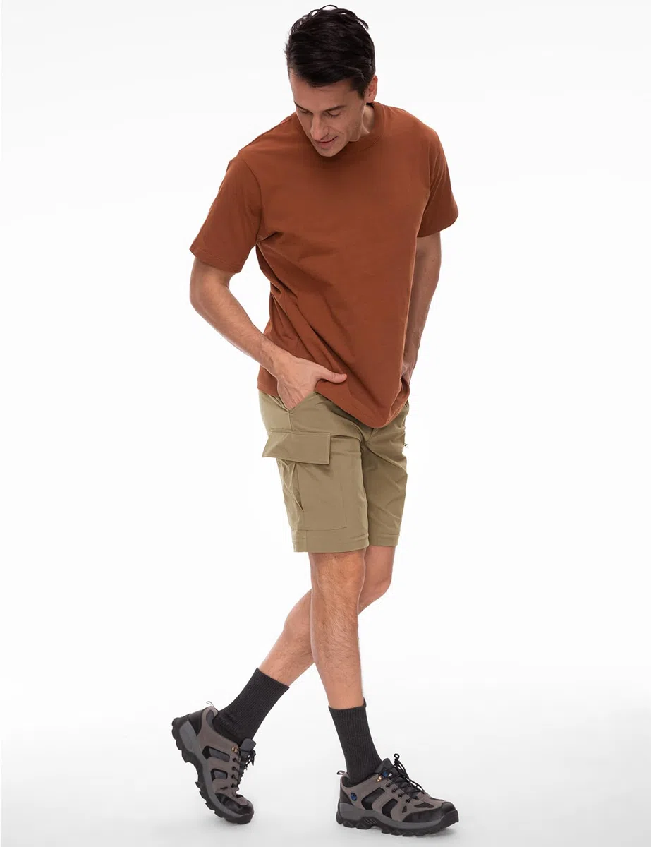 Wespornow Pantalón Convertible de Secado rápido, Ligero, con Cremallera, Transpirable, para Actividades al Aire Libre, Pesca, Safari, Senderismo para Hombre