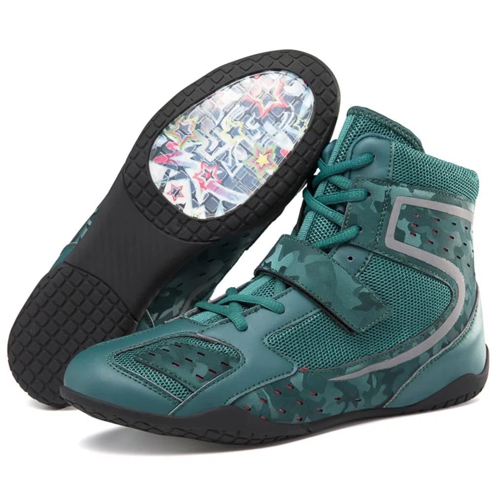 Zapatos de Boxeo para Hombres Zapatos de Lucha Profesional Zapatos de Entrenamiento Integral para Mujeres Botas de Boxeo para Fitness