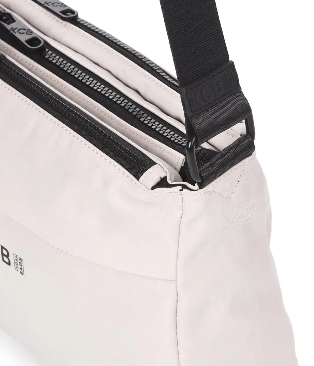KCB Bandolera Maze | Diseño Espacioso y Práctico | Bolsillos Multiusos | Variedad de Compartimentos | Asas Ajustables | 100% Vegano