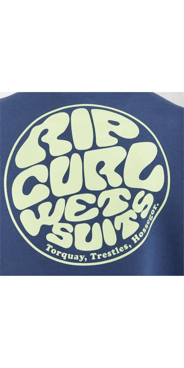 Rip Curl 2025 Hombres Sudadera con Capucha Wetsuit Icon CFEGM9 - Light Navy
