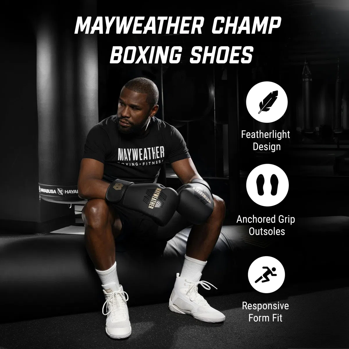 Hayabusa Mayweather Champ - Zapatos de boxeo para hombre y mujer