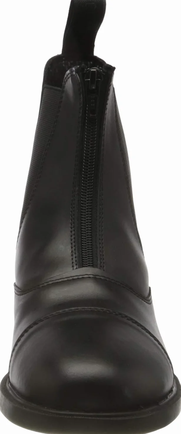 Rhinegold Boston Bota de Cuero con Cremallera Frontal