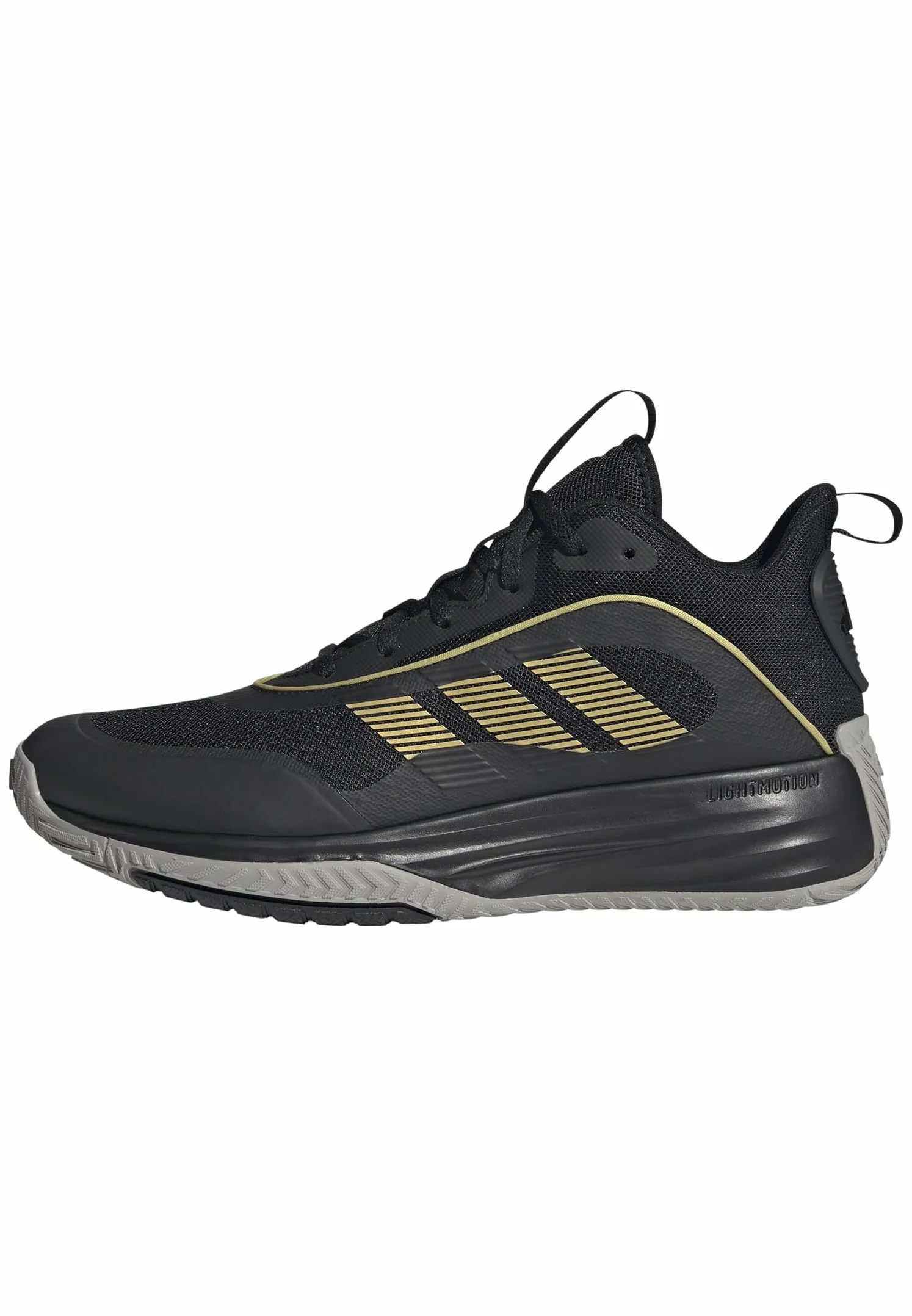 adidas Own The Game 3 Shoes Core Black Gold Metallic Mgh Solid Grey 47 1/3 EU