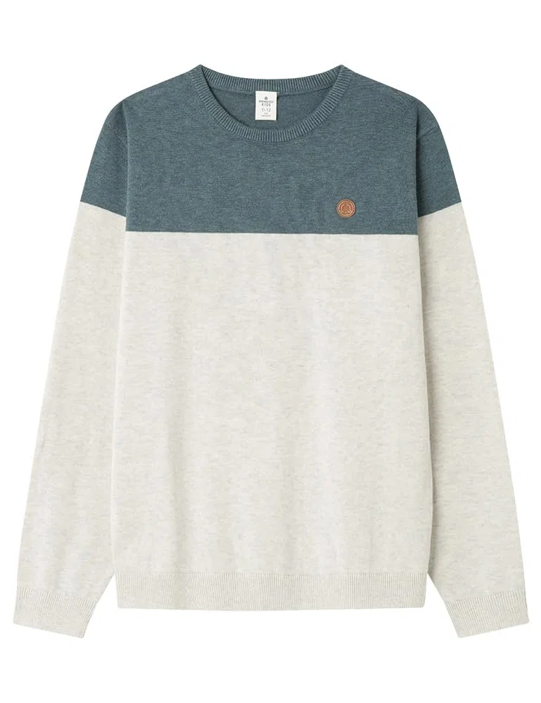 SPRINGFIELD Mini-me Color Block Knit Sudadera con Coderas Niños