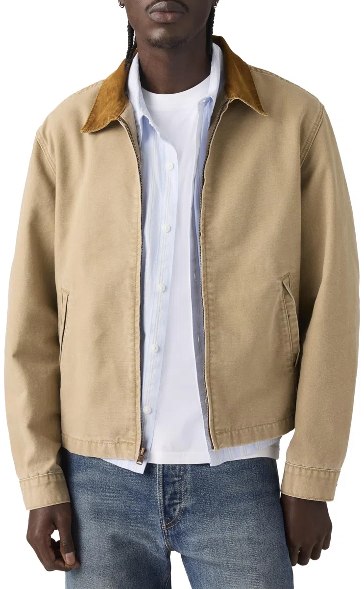 Levi's Castro Full Zip Chaqueta vaquera Hombre (Pack de 1)