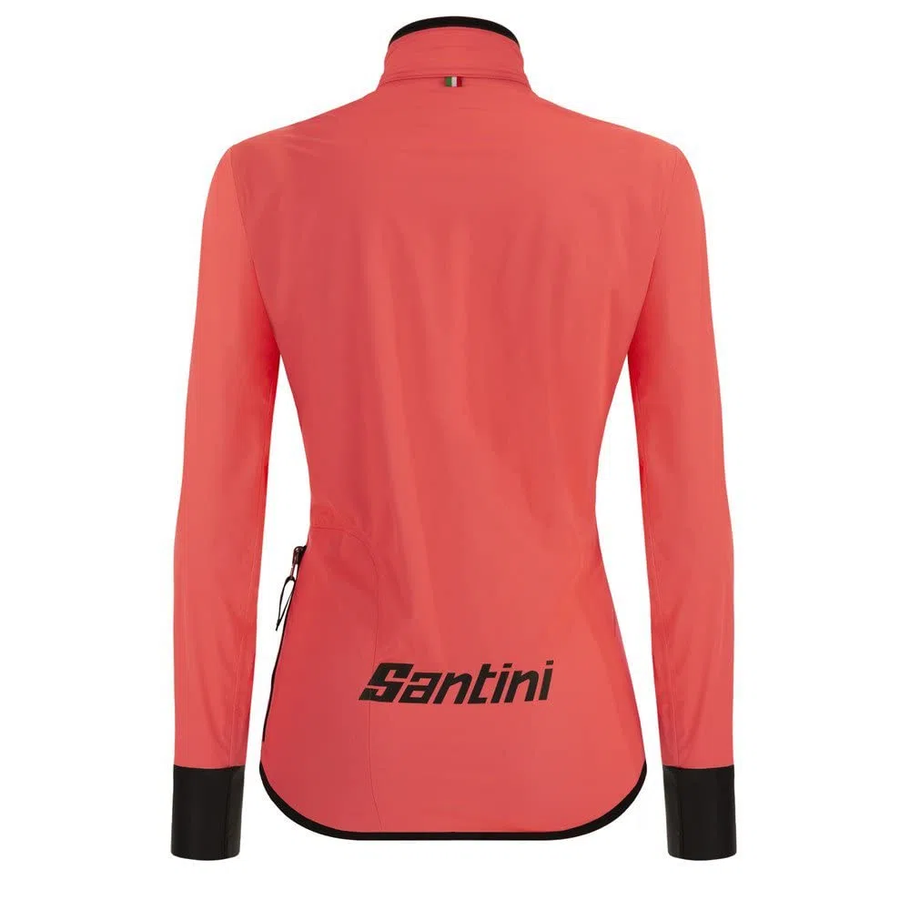 Santini Guard Nimbus - Giubbino Da Donna Tascabile Antipioggia Chaqueta Mujer