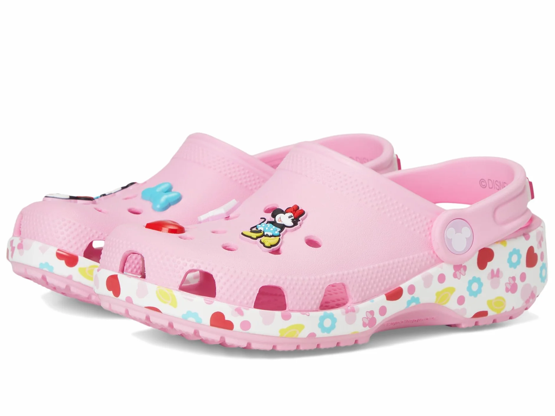 Crocs Mickey Friends Minnie Classic Clog K Zuecos Unisex niños