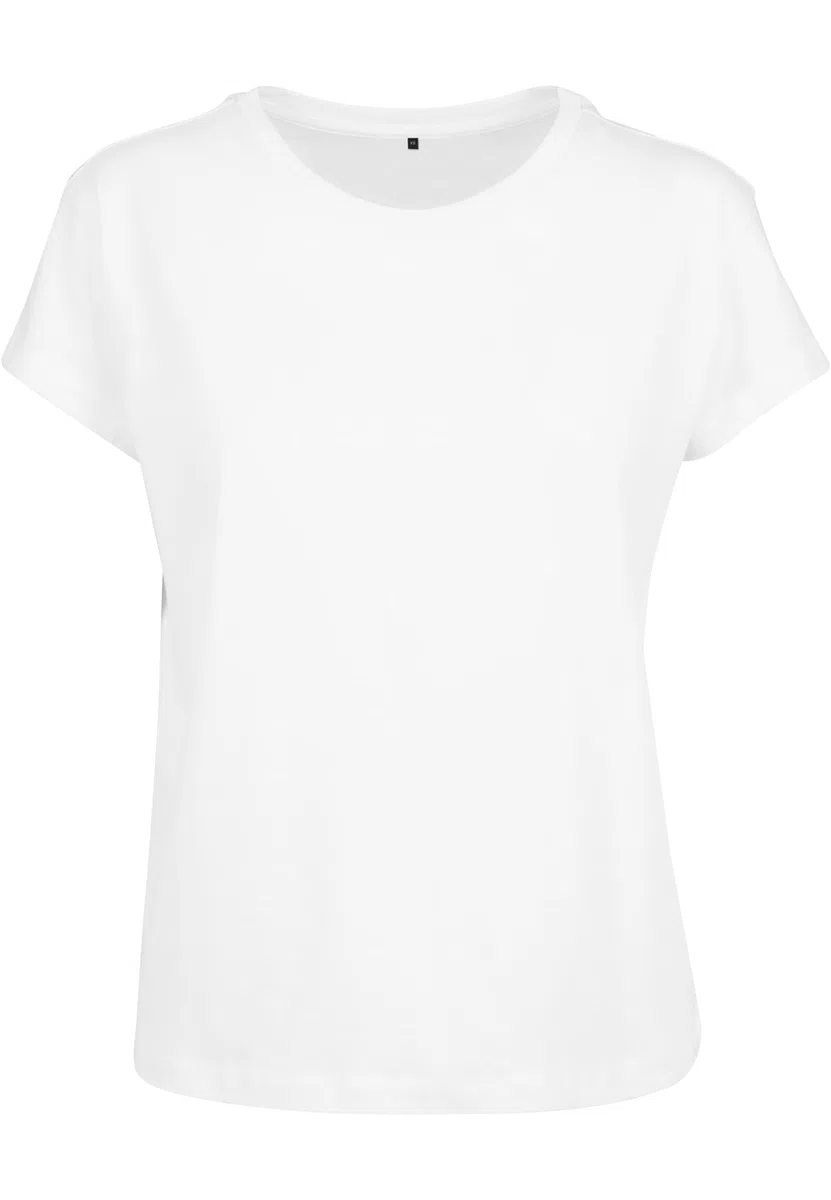 Build Your Brand By052-ladies Box Tee Camiseta Mujer Pack de 1