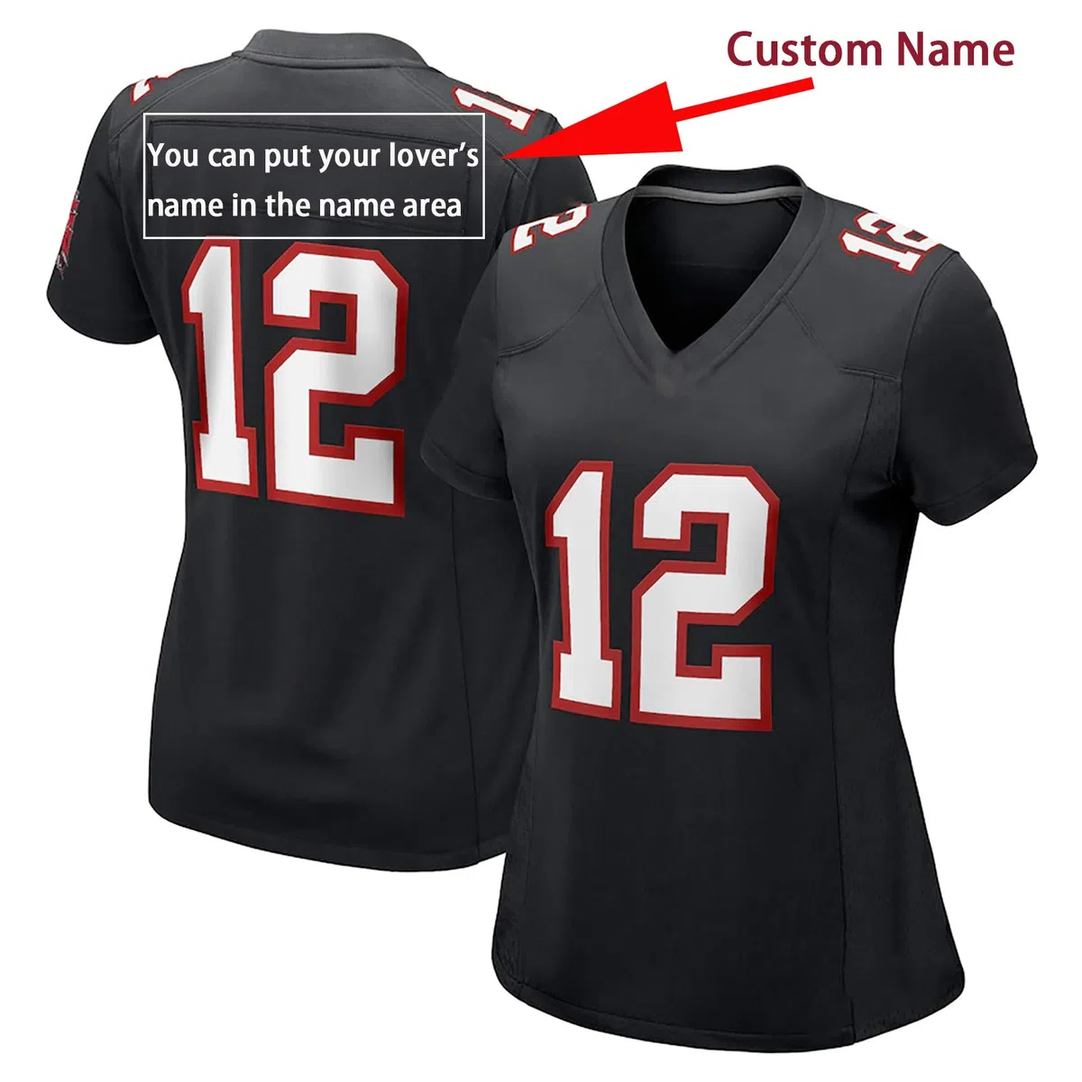 GYDD Camiseta Camiseta Rugby Las Mujeres, Personalización Personalizada Manga Corta para Mujer, Personalización Ropa Bola