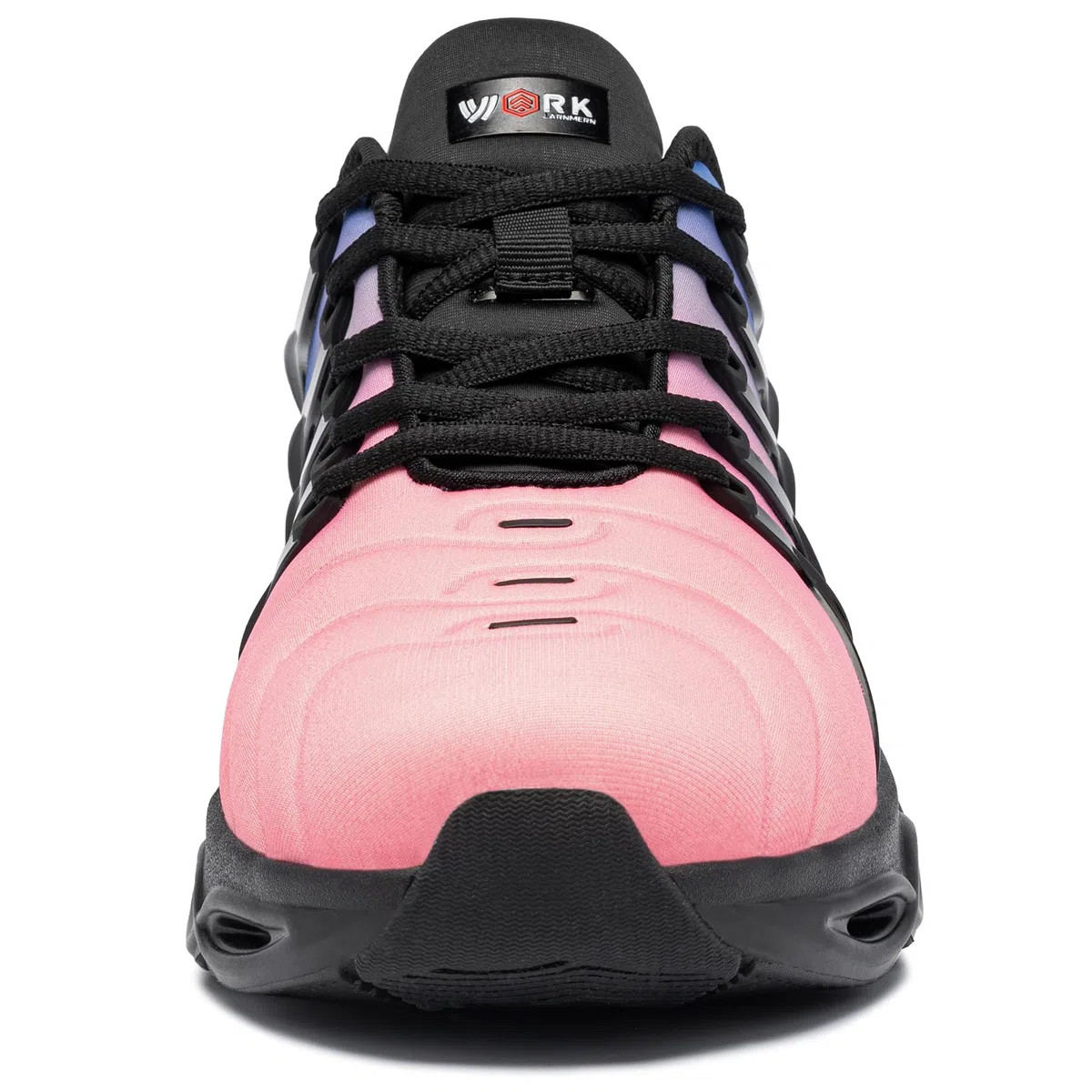LARNMERN Zapatos de Seguridad para Mujer Zapatillas de Seguridad Cómodo Ligeras Punta de Acero Amortiguación Moda Respirable