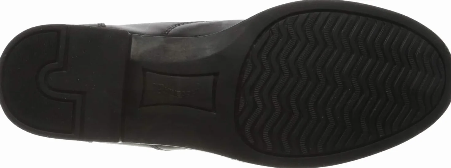 Rhinegold Boston Bota de Cuero con Cremallera Frontal