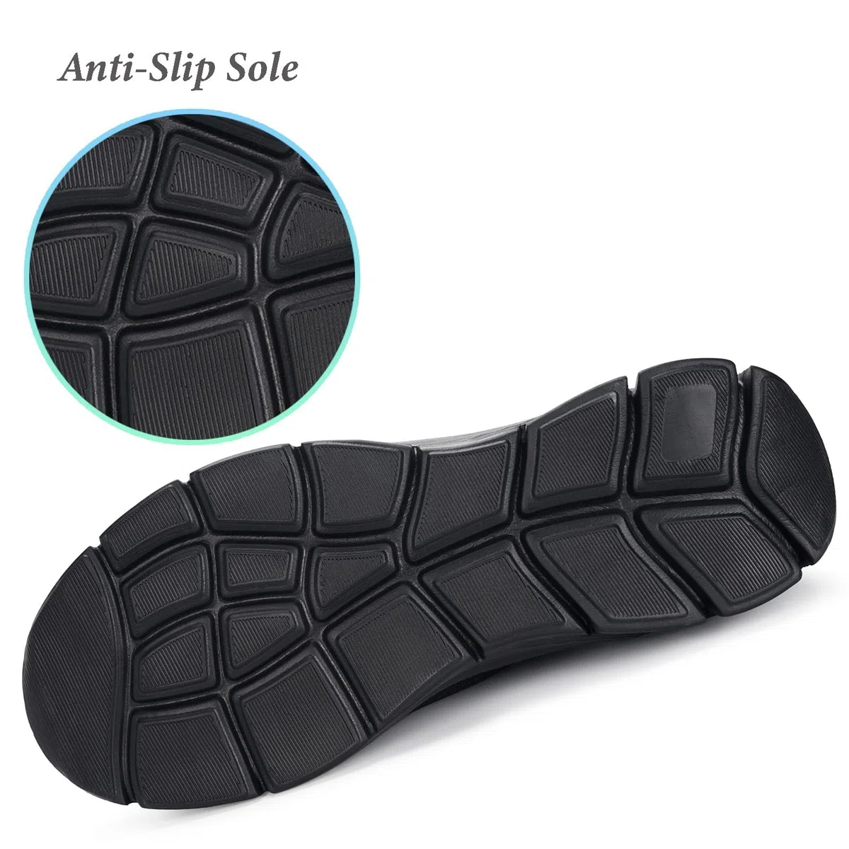 Zapatillas Casual para Hombre Mujer Slip-ins Zapatos de Caminar Deportivas Correr Tenis Sneaker Cómodas Manos Libres Sin Cordones 36-46