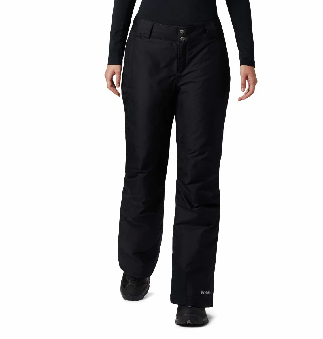 Columbia Bugaboo Omni-Heat Pant, Pantalón De Esquí para Mujer, Black, Talla S/S