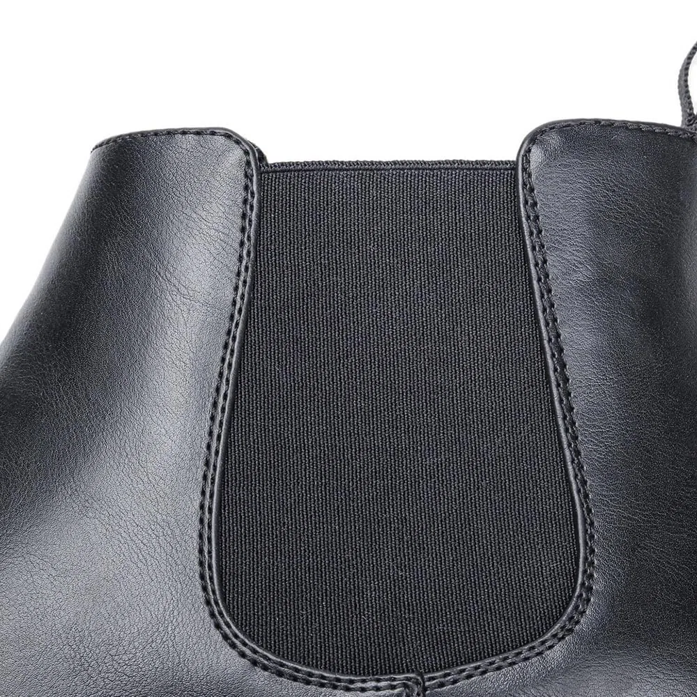 Finishing & Sewing Botas Chelsea para hombre, estilo informal, informales
