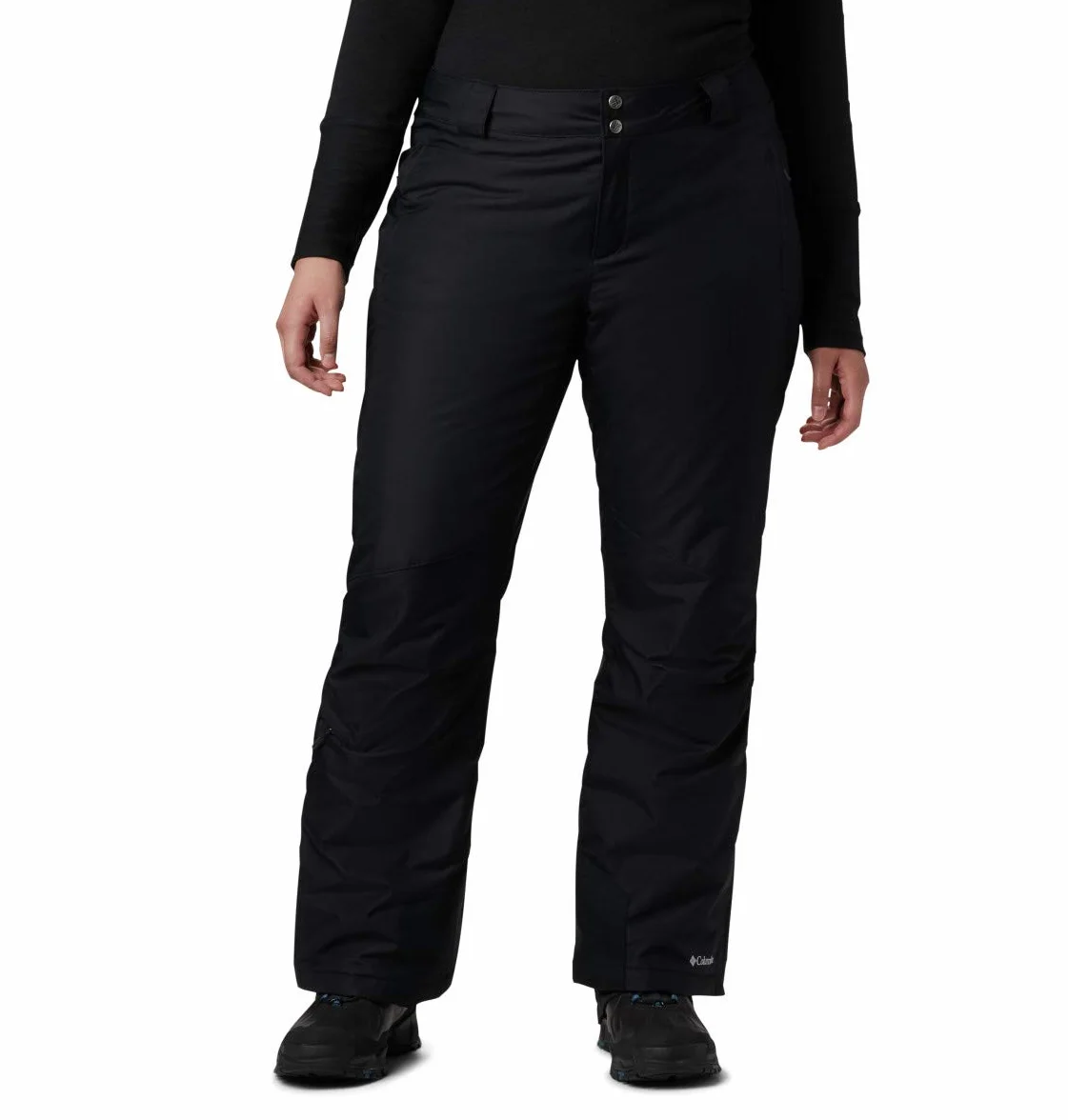 Columbia Bugaboo Omni-Heat Pant, Pantalón De Esquí para Mujer, Black, Talla S/S