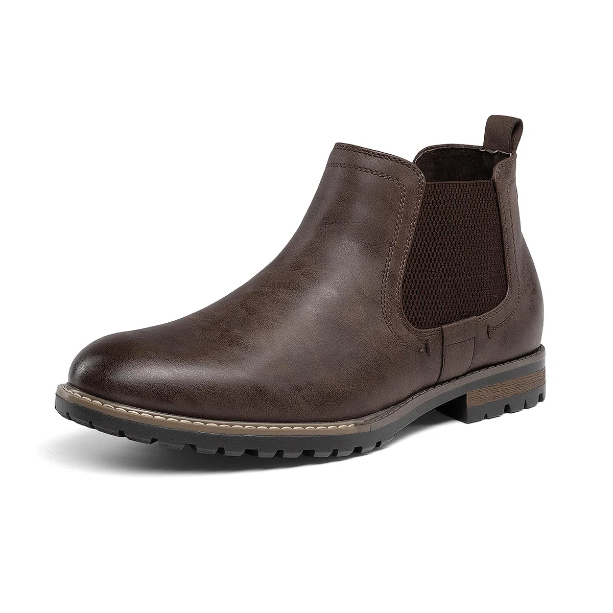 Bruno Marc Botas Chelsea Hombre Vestir Invierno Botines con Suela Antideslizante y Tacon de 2.5cm