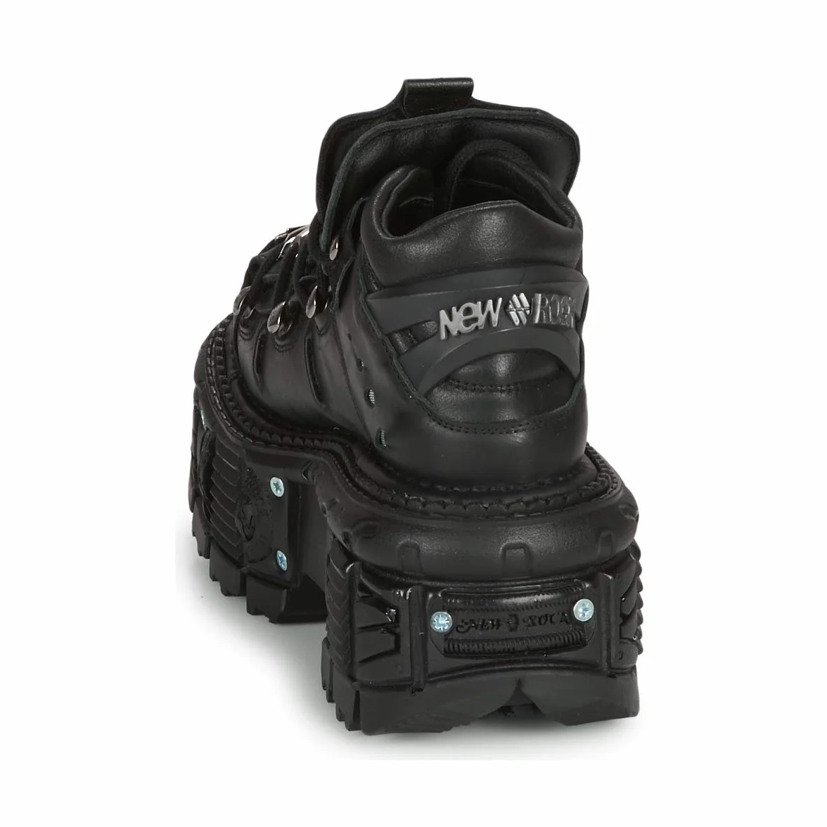 New Rock Botines Piel Militar Original Plataforma M.TANK106-C2 (Numeric_40)