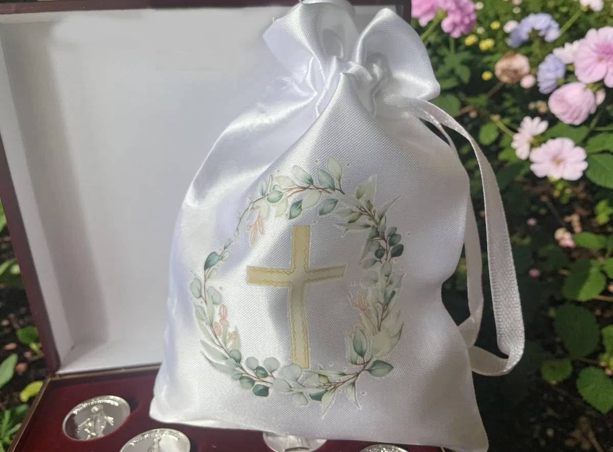 Arras de Bodas con Saquito en Blanco Roto