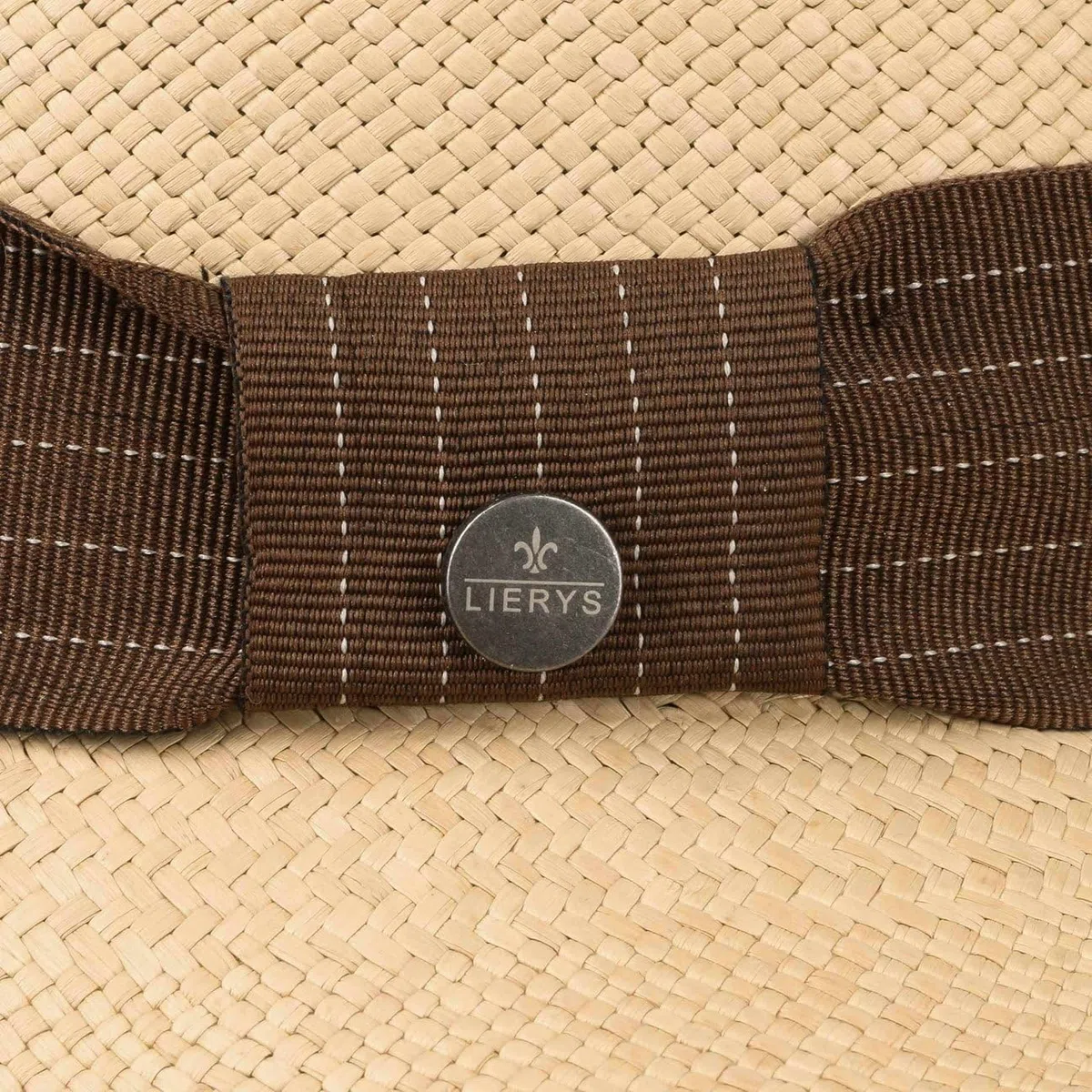 Lierys Brown Rockfall Sombrero Fedora Panama Unisex Primavera Verano