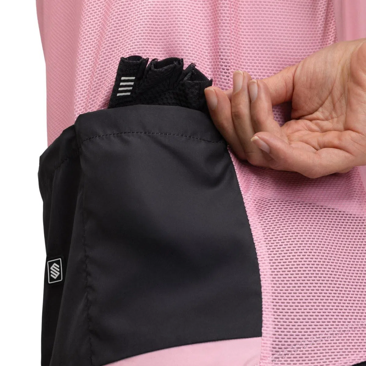 SIROKO - Chaleco Cortavientos de Ciclismo para Mujer V1-W Berthel - L - Rosa