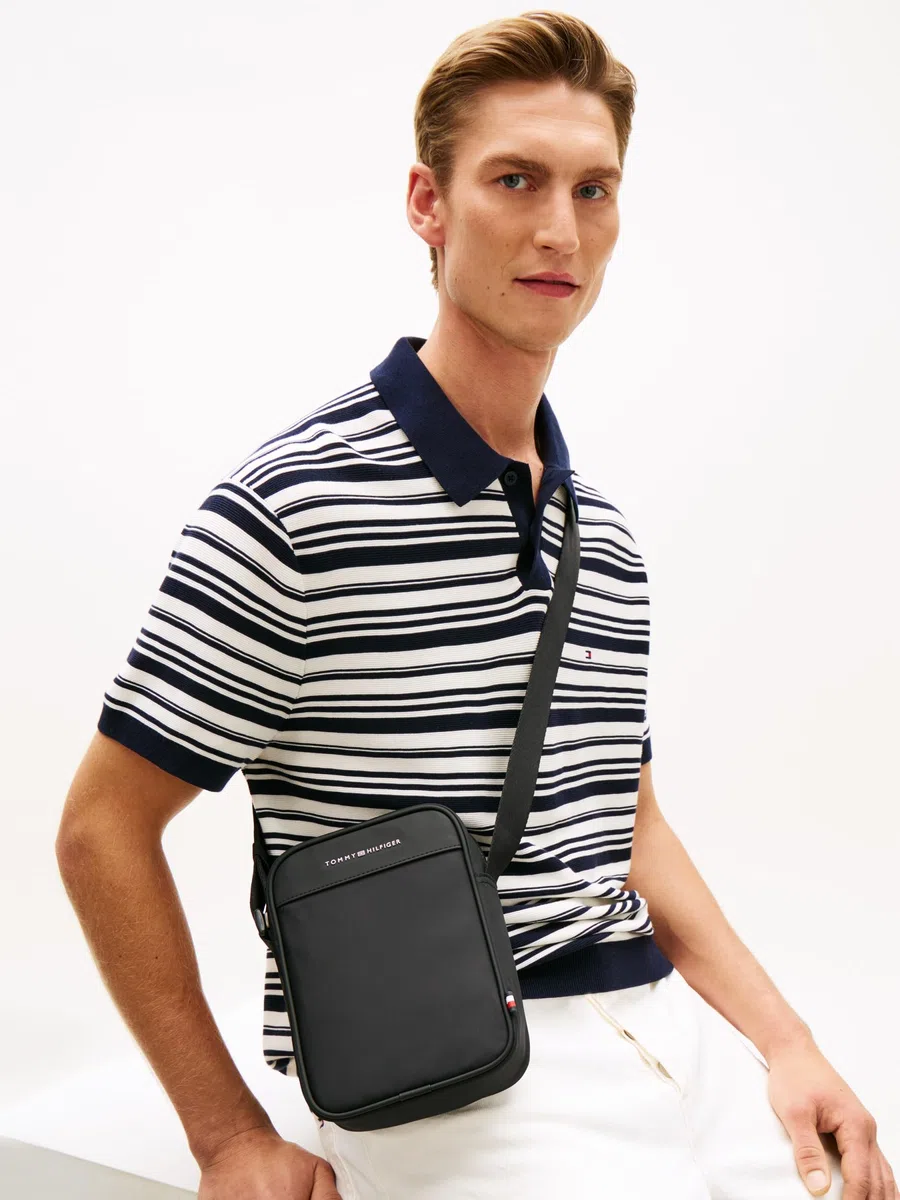 Tommy Hilfiger Th Repreve Mini Reporter Am0am14150 - Crossover Hombre