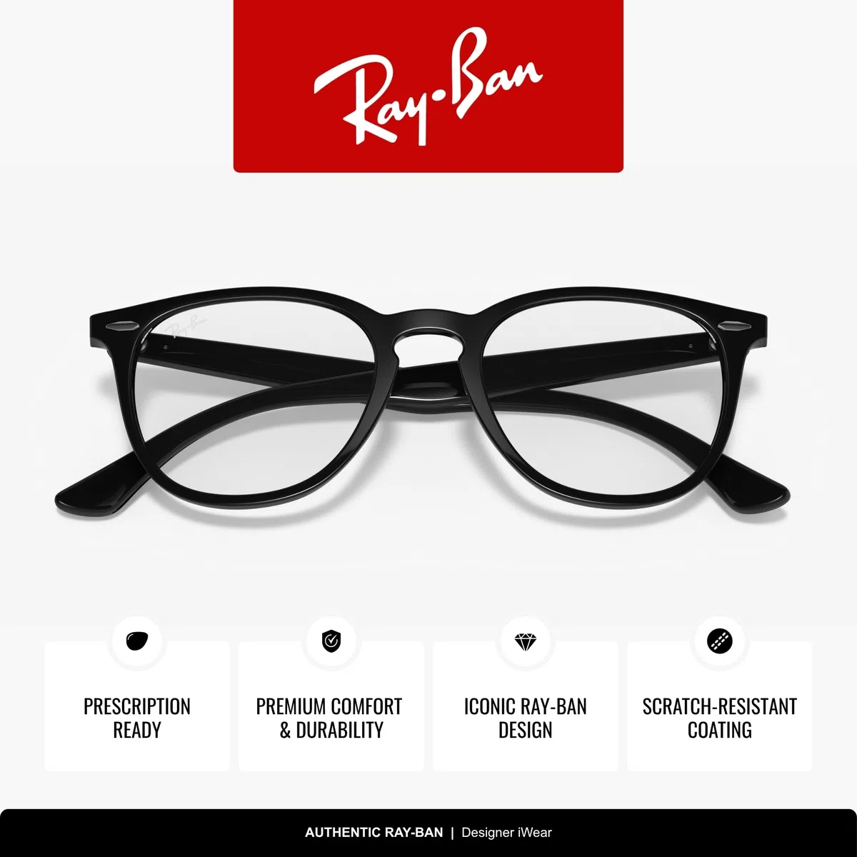 Ray-Ban 0RX7159, Monturas de Gafas Unisex Adulto