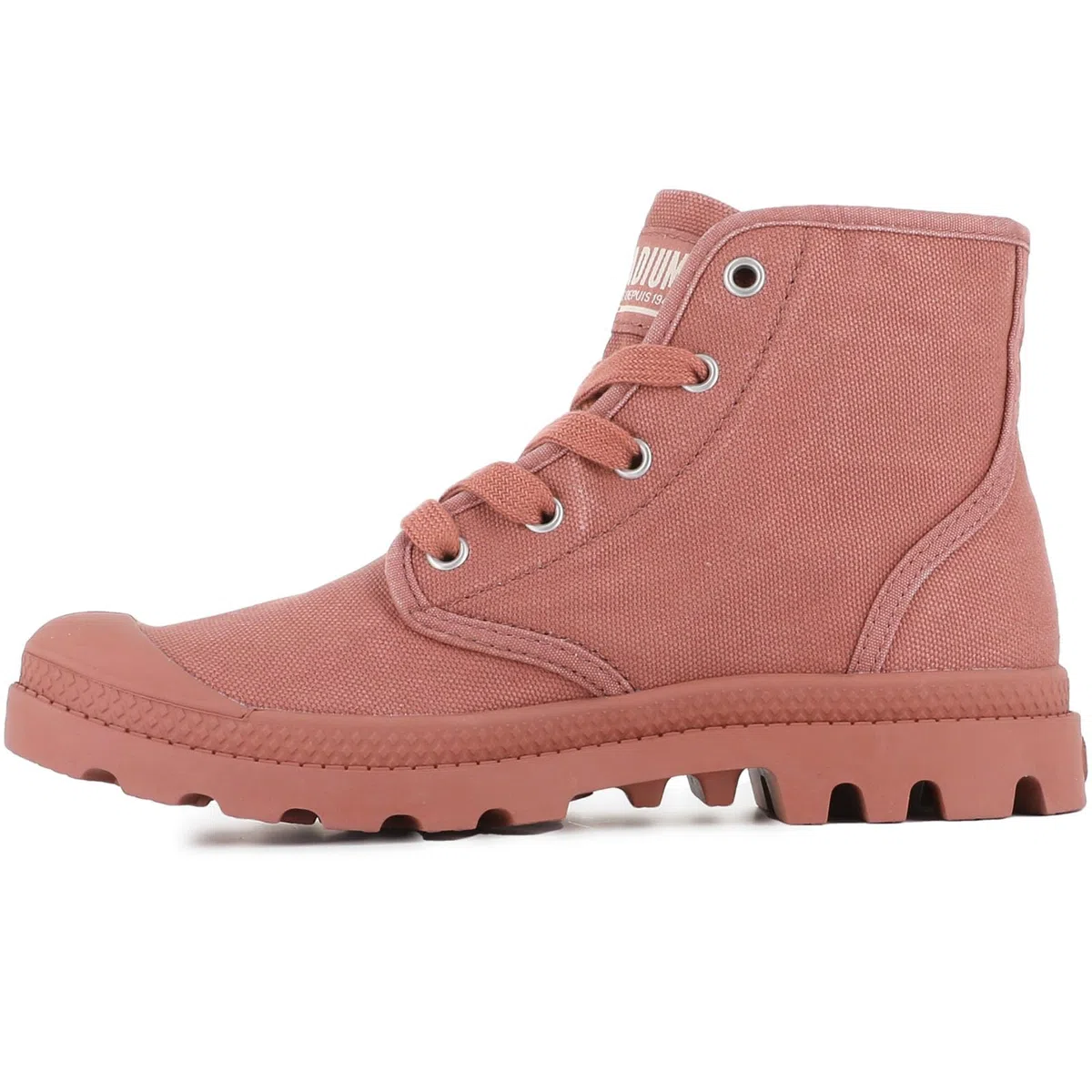 Palladium Pampa Hi, Botas Cortas al Tobillo Mujer, Rojo, 43 EU