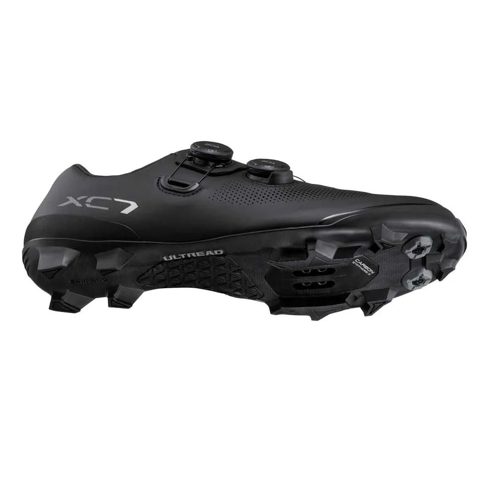 SHIMANO SHOES Bicycle Shoes XC703 - Negro 46.5 zapatos de ciclismo estables