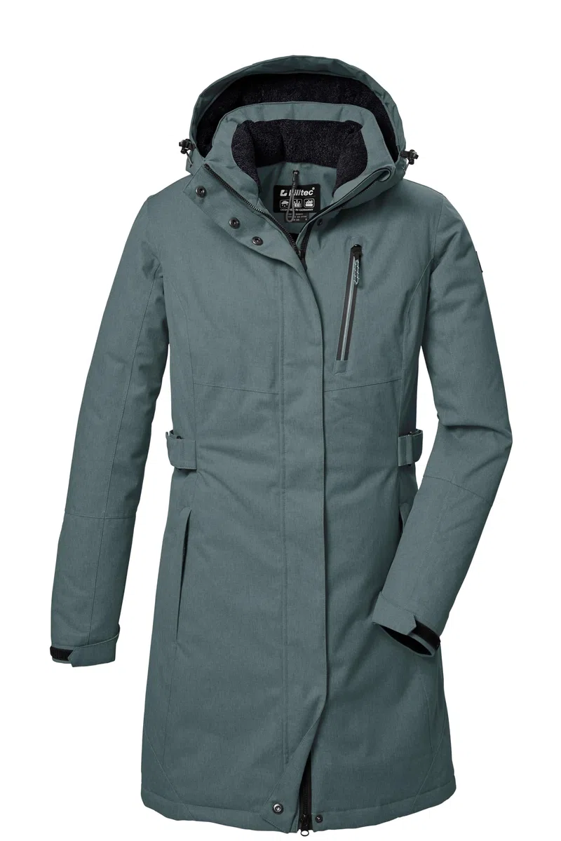 Killtec Kow 303 Wmn Prk Parka/parka funcional con capucha con cremallera Mujer