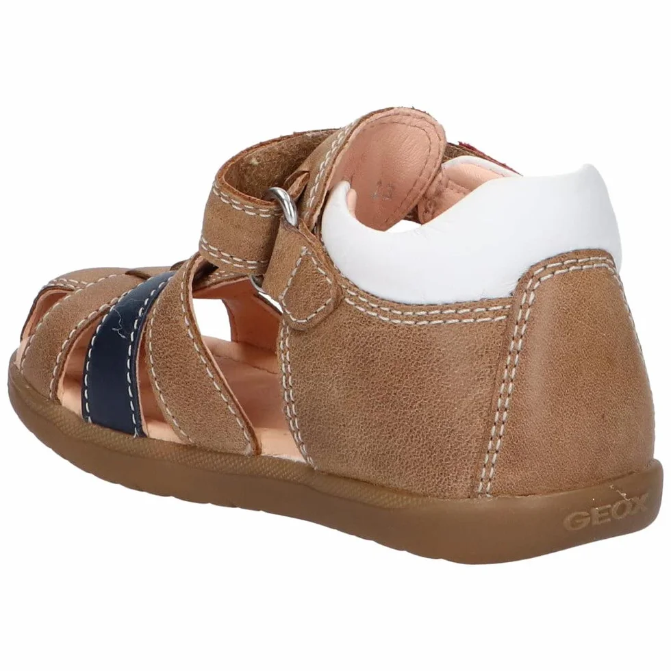 Geox B Sandal Macchia Boy, Primeros Pasos para Bebé Niño