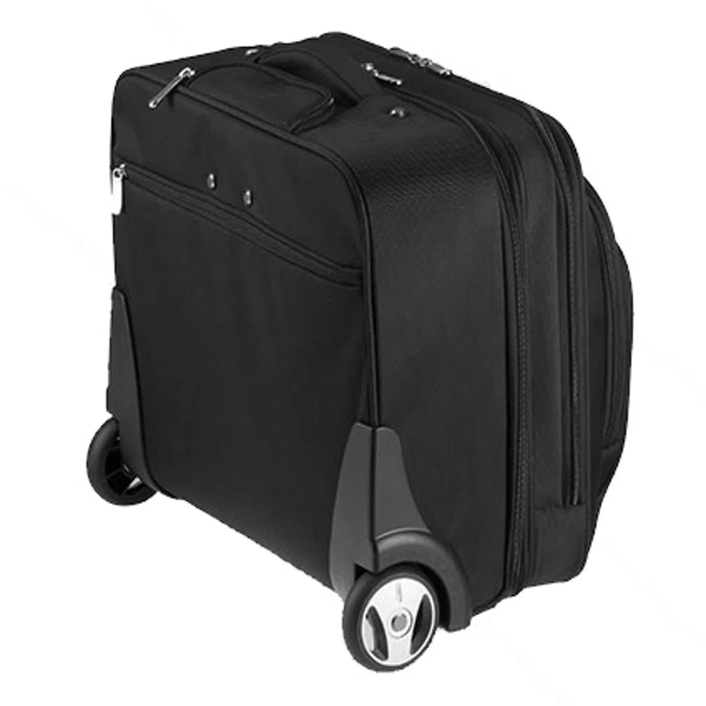 D&N Business Line Maletín de piloto, 43 cm, 32 Liters, Negro (Schwarz)