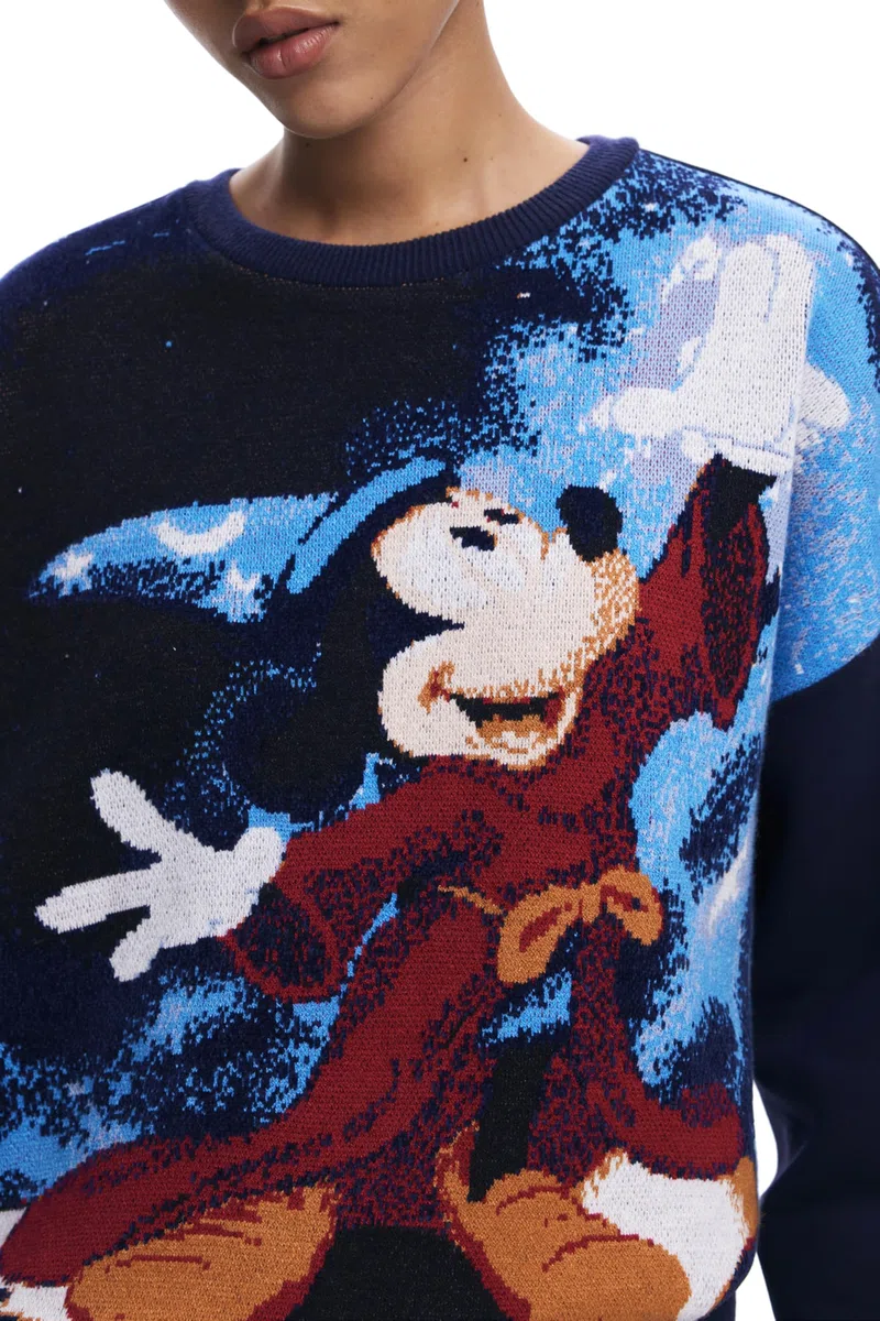 Desigual Sweat_Fantasy_Mickey Sweatshirt Mujer (Pack de 1)